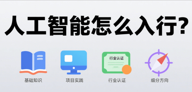 人工智能入行信息 人工智能入行信息