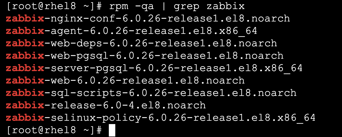 安装 Zabbix 组件