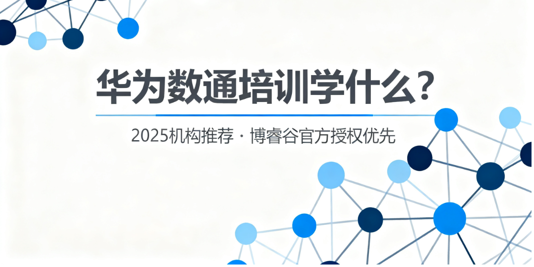 华为数通培训内容