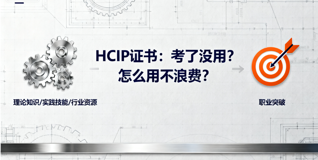HCIP认证用处 HCIP认证用处
